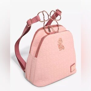 Loungefly Disney Minnie Mouse Debossed Mini Backpack